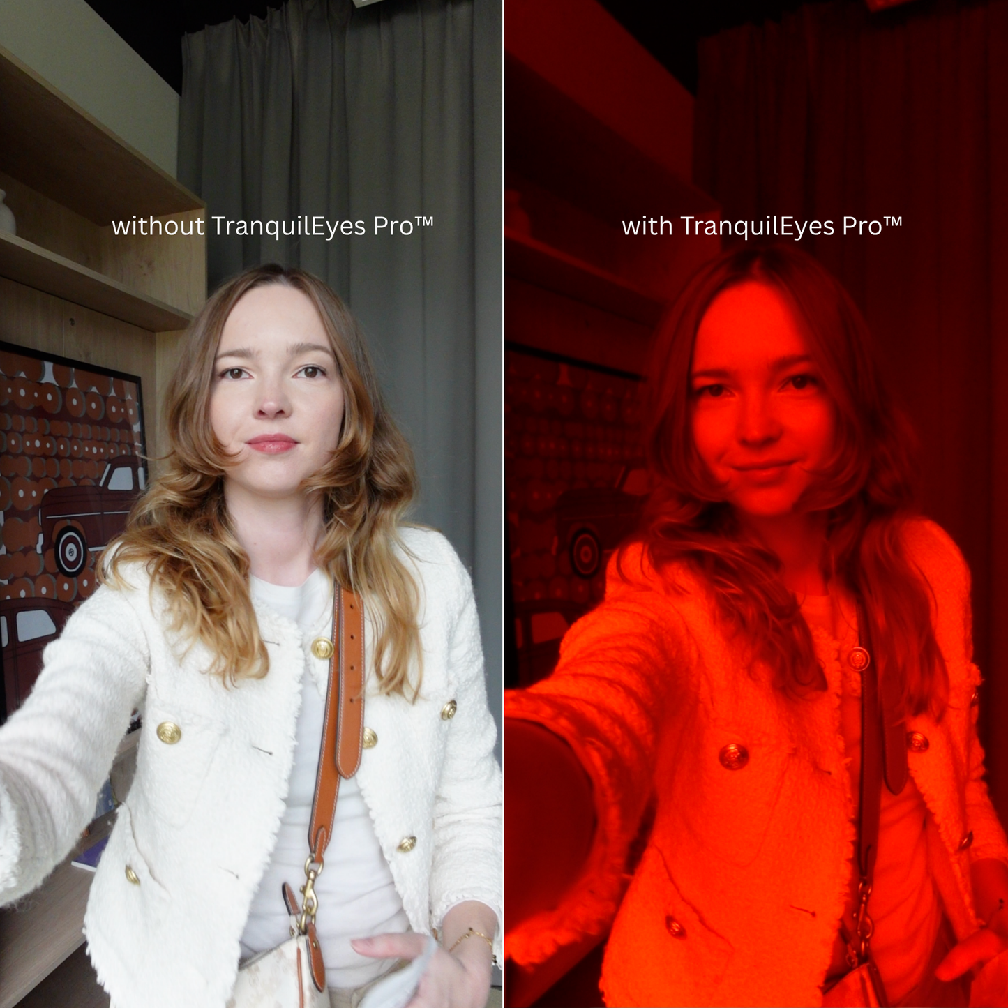 Clip-on TranquilEyes Pro™ 2.0 (nakładki na okulary korekcyjne)