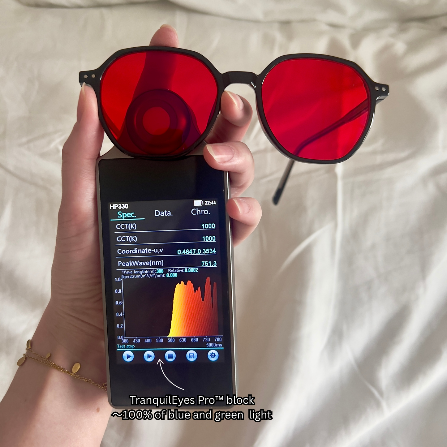 Clip-on TranquilEyes Pro™ 2.0